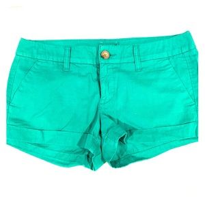 American Eagle Teal Shorts 4